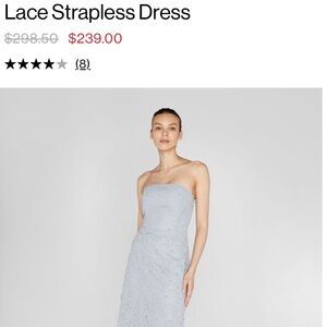 This blue lace dress from Club Monaco has never been worn!